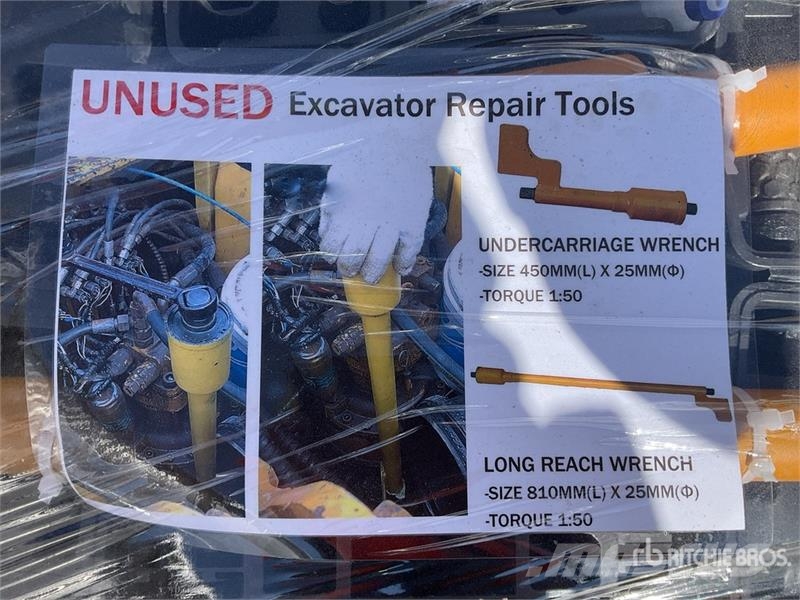 ERT SET Herramientas para Reparacion de Excavadoras y Otros componentes