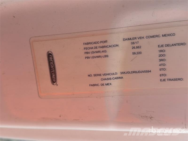 Freightliner Cascadia 125 6x4 Tractocamion con Dormitorio (INOP Traktorske jedinice