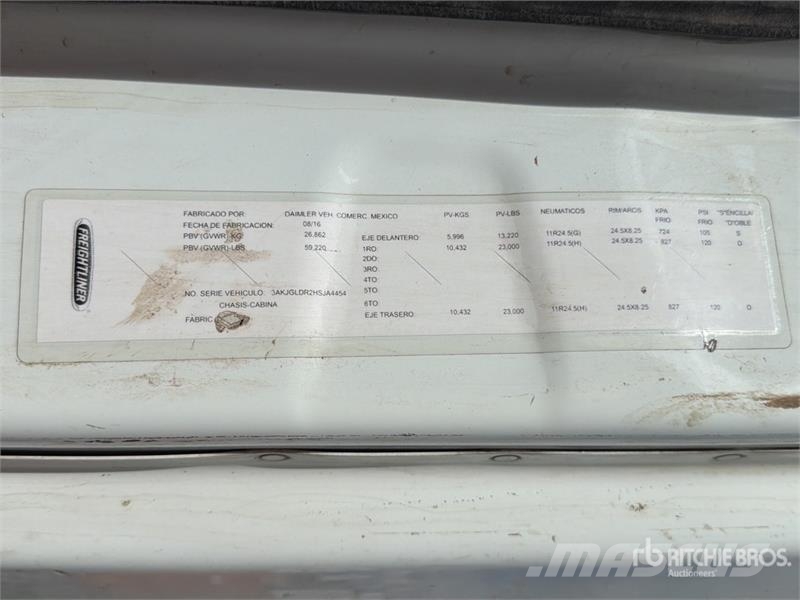 Freightliner Cascadia 125 Tractocamion con Dormitorio (INOPERAB Cabezas tractoras