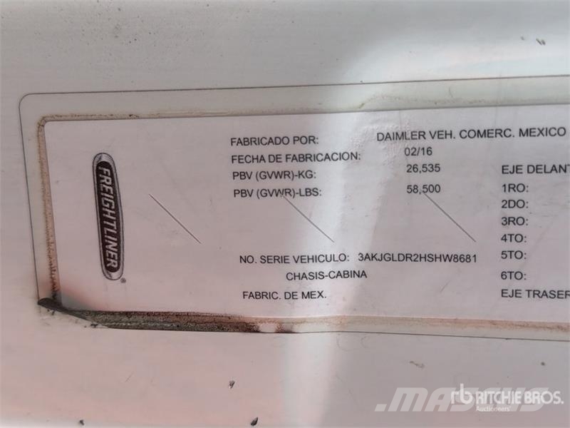 Freightliner Cascadia 125 6x4 Tractocamion con Dormitorio / T/A Тягачі