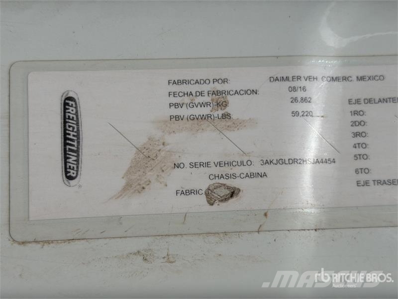 Freightliner Cascadia 125 Tractocamion con Dormitorio (INOPERAB Cabezas tractoras