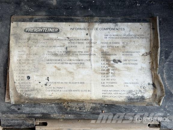 Freightliner Cascadia 125 Tractocamion con Dormitorio (INOPERAB Cabezas tractoras