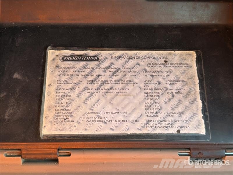 Freightliner Cascadia 125 6x4 Tractocamion con Dormitorio / T/A Sattelzugmaschinen