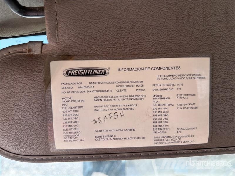 Freightliner M2 6x4 Tractocamion / T/A Day Cab Truck Tractor Tractor Units