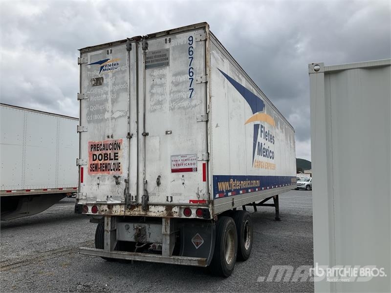 Fruehauf FBA91.5LP HT240W 40 ft T/A Caja Seca / Van Trailer 厢式拖车