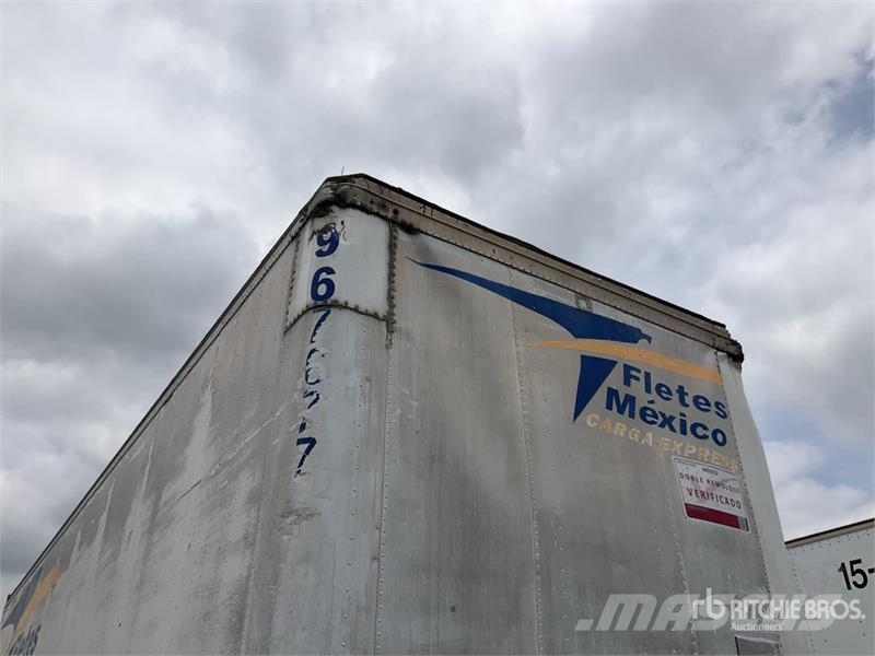 Fruehauf FBA91.5LP HT240W 40 ft T/A Caja Seca / Van Trailer 厢式拖车