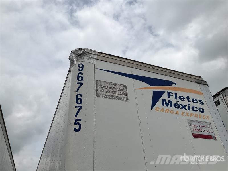 Fruehauf FBA91.5LP HT240W 40 ft x 102 in T/A Caja Seca / Va 厢式拖车