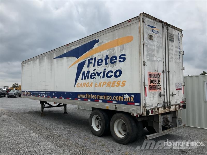 Fruehauf FBA91.5LP HT240W 40 ft T/A Caja Seca / Van Trailer 厢式拖车