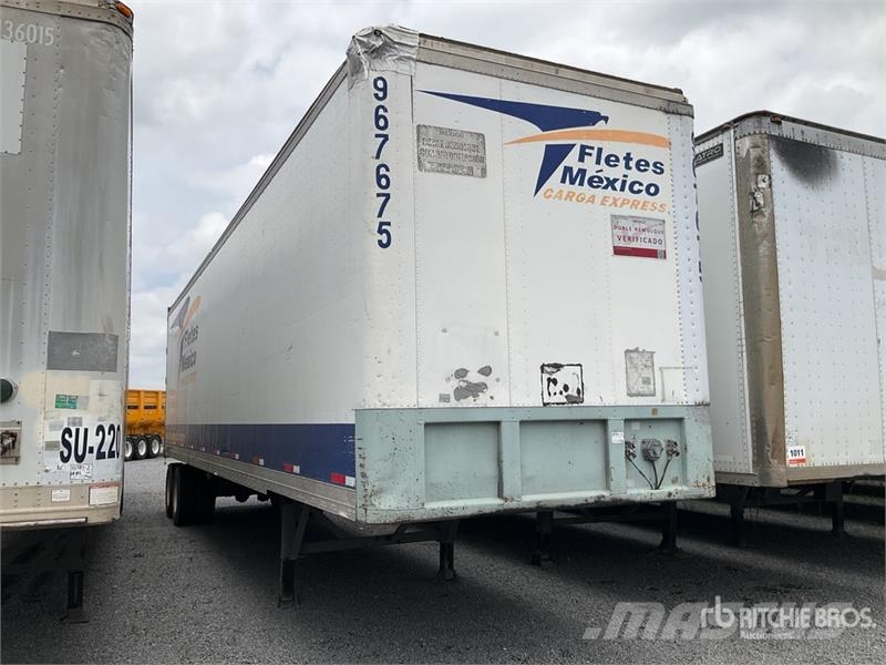 Fruehauf FBA91.5LP HT240W 40 ft x 102 in T/A Caja Seca / Va 厢式拖车