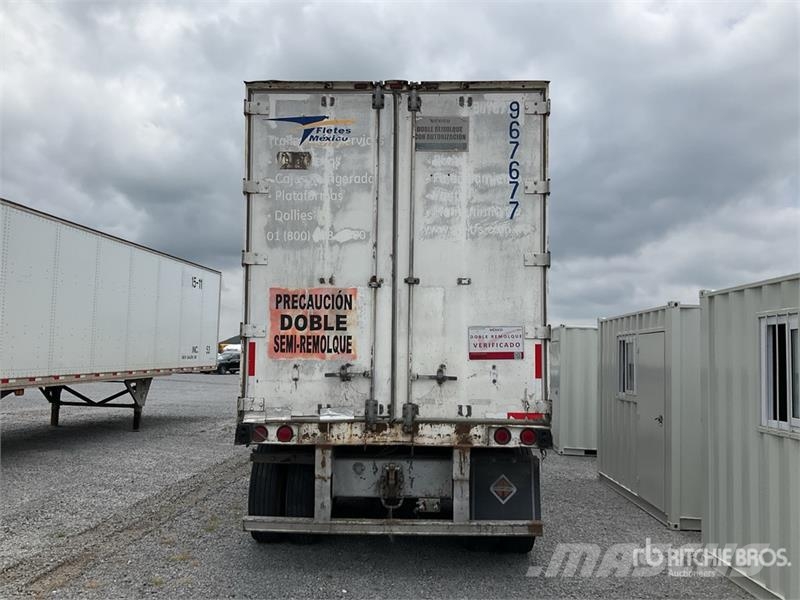 Fruehauf FBA91.5LP HT240W 40 ft T/A Caja Seca / Van Trailer 厢式拖车