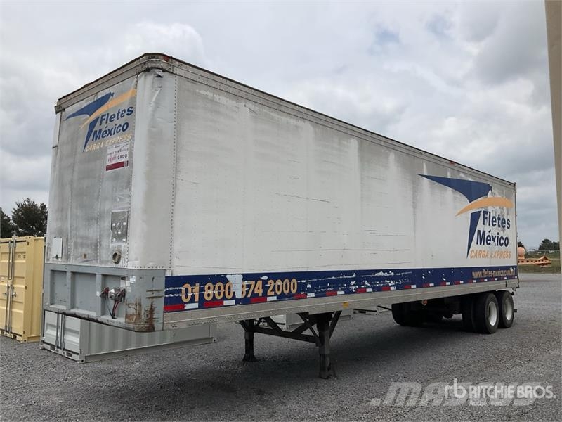 Fruehauf FBA91.5LP HT240W 40 ft T/A Caja Seca / Van Trailer 厢式拖车