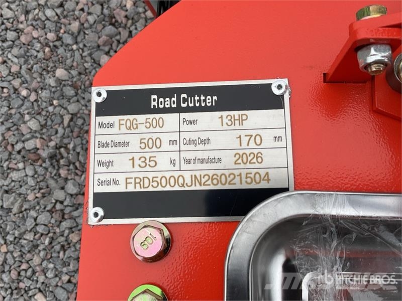  Furd FQG-500 Cortadora de Concreto (Sin Usar) / Wa Hızarlar