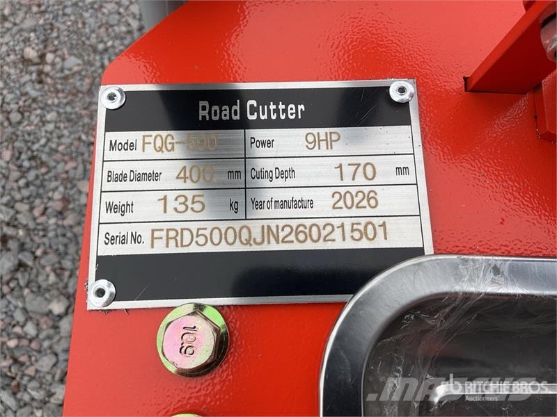  Furd FQG-500 Cortadora de Concreto (Sin Usar) / Wa Hızarlar