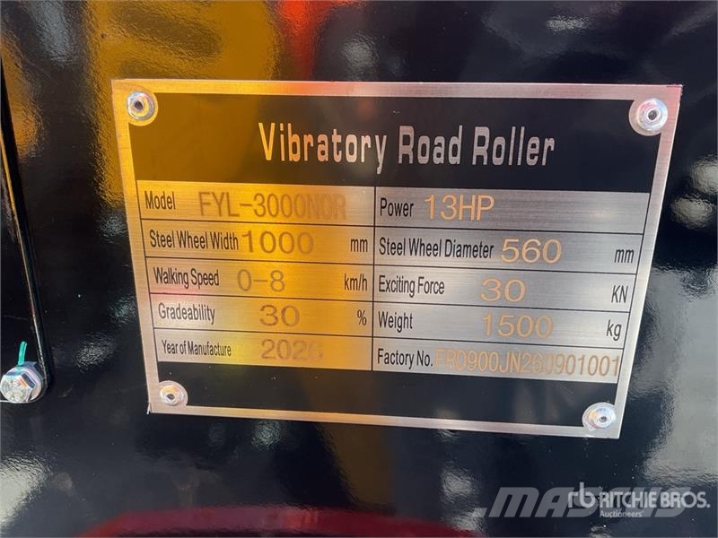  Furd FYL-3000NOR Rodillo Doble (Sin Usar) / Double مداحل ثنائية الاسطوانة