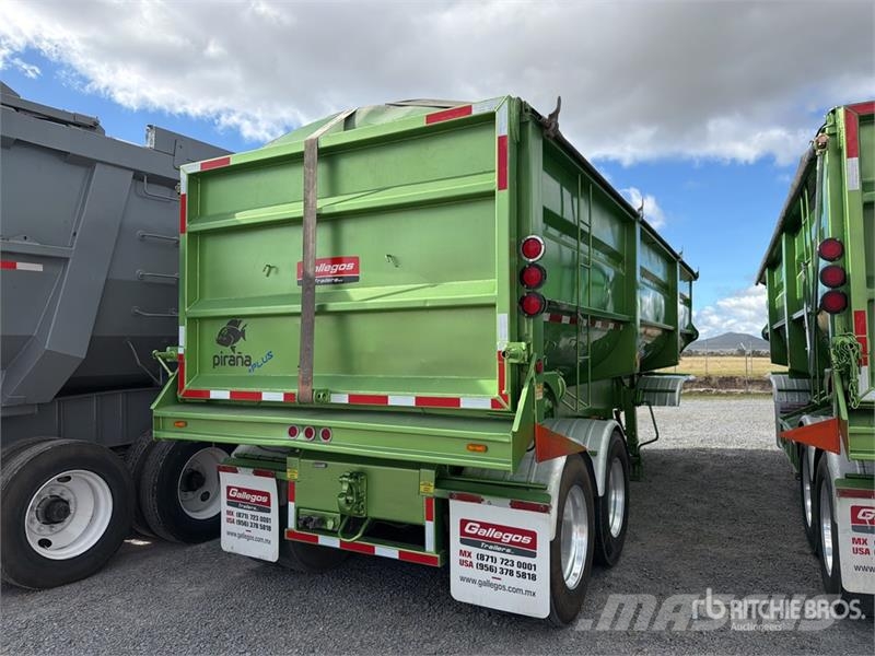  Gallegos 28 ft T/A Semirremolque de Volteo / End D مقطورات قلابة