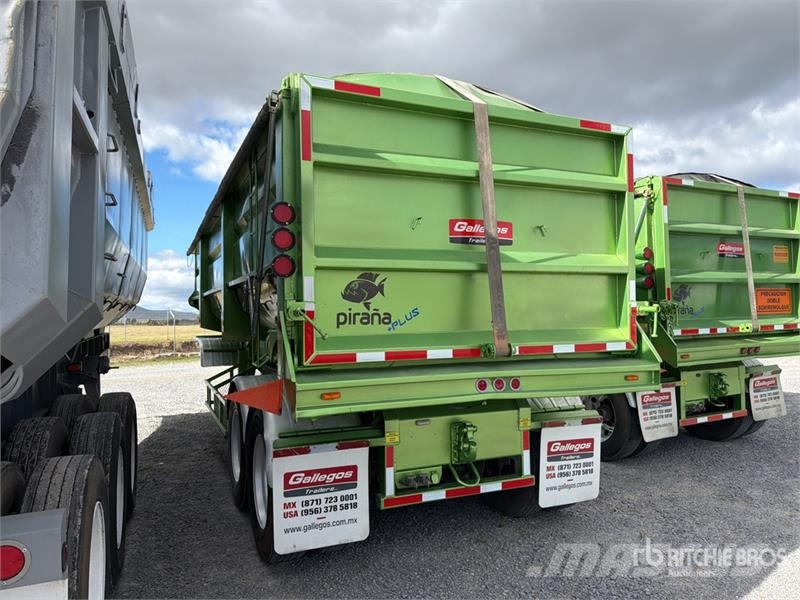  Gallegos 28 ft T/A Semirremolque de Volteo / End D مقطورات قلابة