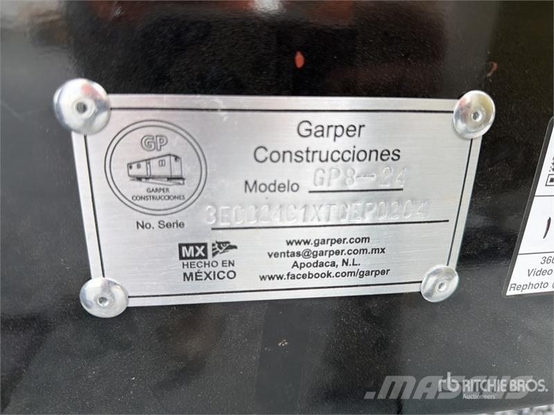  Garper GP8-24 19 ft 10 in x 8 ft 3 in Portable S/A Építőipar - Egyebek