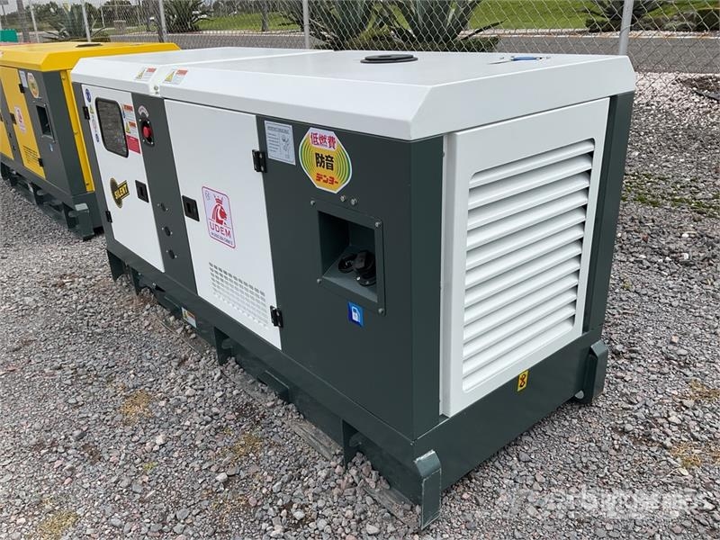 GEN-POWER EG90S 80 kVA Skid-Mounted Planta De Luz Dizel generatori