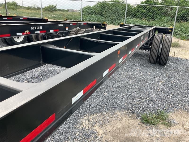 GG Trailers 40 ft T/A Semirremolque Portacontenedo Kontejnerske prikolice