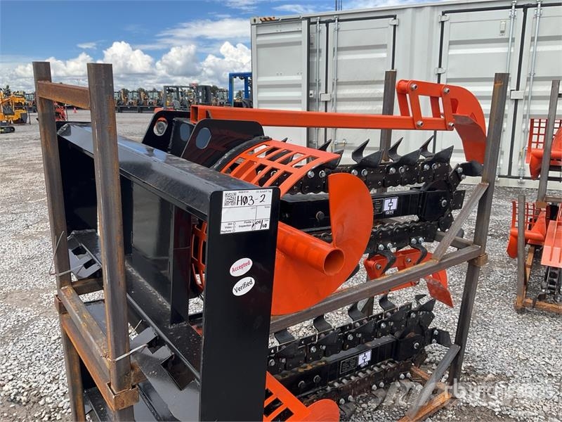 GIYI D39 8 in Zanjadora para Minicargador (Sin Usa Zanjadoras
