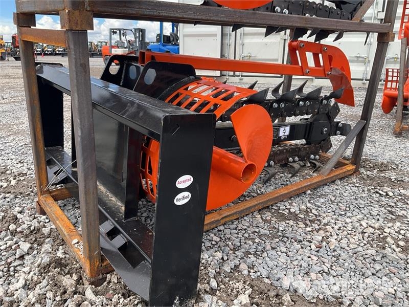 GIYI D39 8 in Zanjadora para Minicargador (Sin Usa Zanjadoras