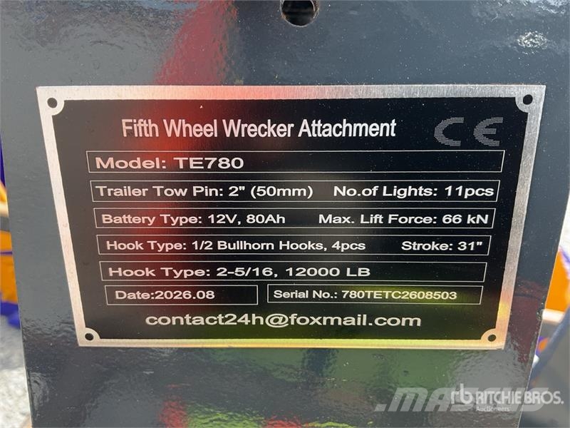 GIYI TE780 Fifth Wheel Wrecker Attachment (Unused) Transport – ostalo