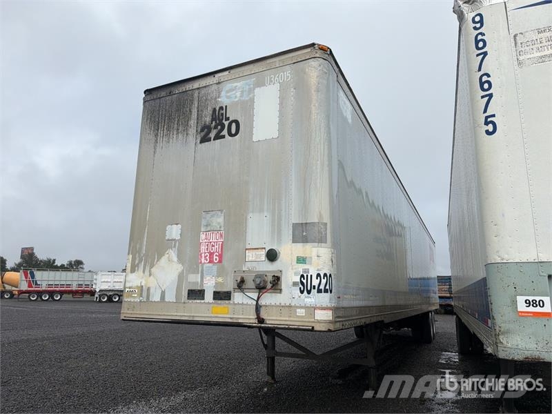 Great Dane 7411TPSA 53 53 ft x 102 in T/A Caja Seca / Van Tra Прицепы-фургоны