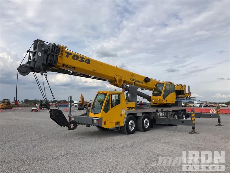 Grove TMS800E 70 ton 8x4x4 Hydraulic Truck Crane Grúas de oruga