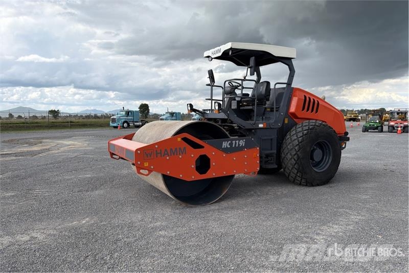 Hamm HC119i Rodillo / Smooth Drum Compactor Walzenzüge