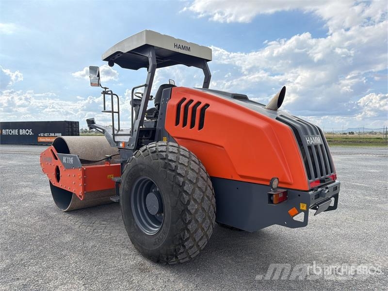 Hamm HC119i Rodillo / Smooth Drum Compactor Vienvalča grunts veltņi