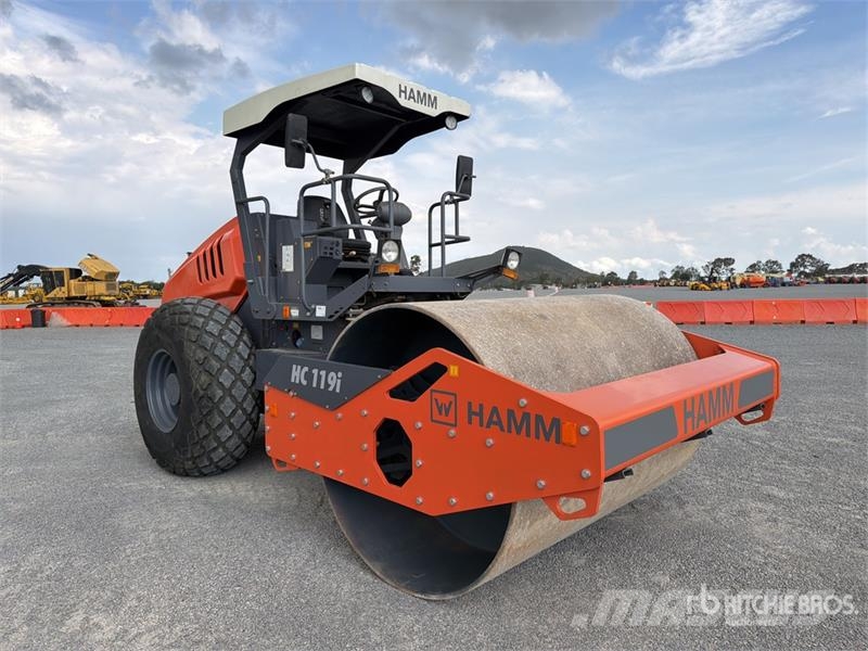 Hamm HC119i Rodillo / Smooth Drum Compactor Vienvalča grunts veltņi