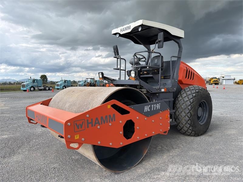 Hamm HC119i Rodillo / Smooth Drum Compactor Vienvalča grunts veltņi