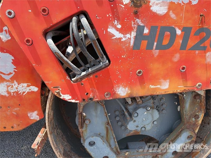 Hamm HD120V Rodillo Doble / Double Drum Roller Rouleaux tandem