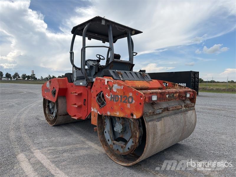 Hamm HD120V Rodillo Doble / Double Drum Roller Rouleaux tandem