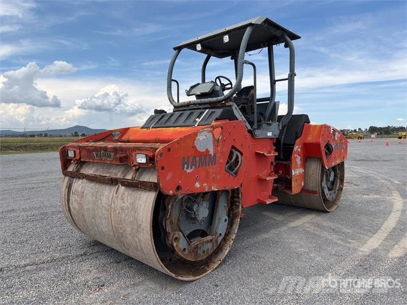 Hamm HD120V Rodillo Doble / Double Drum Roller Rouleaux tandem
