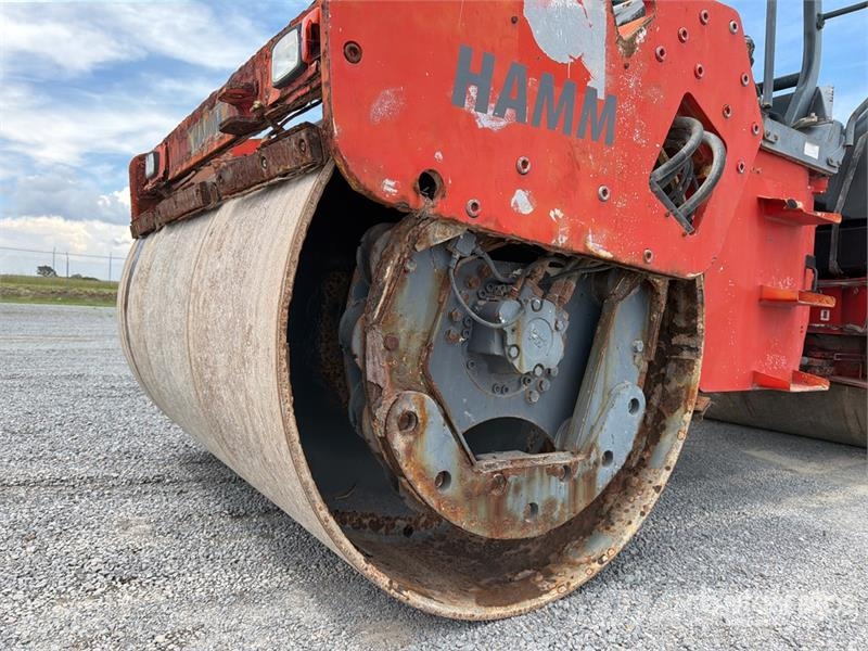 Hamm HD120V Rodillo Doble / Double Drum Roller Rouleaux tandem