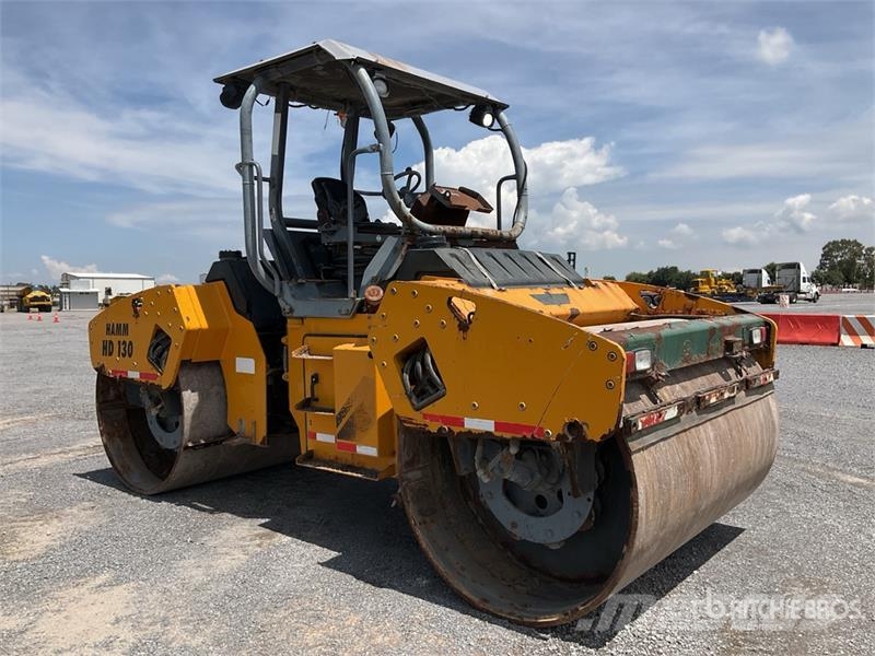 Hamm HD130HV Rouleaux tandem