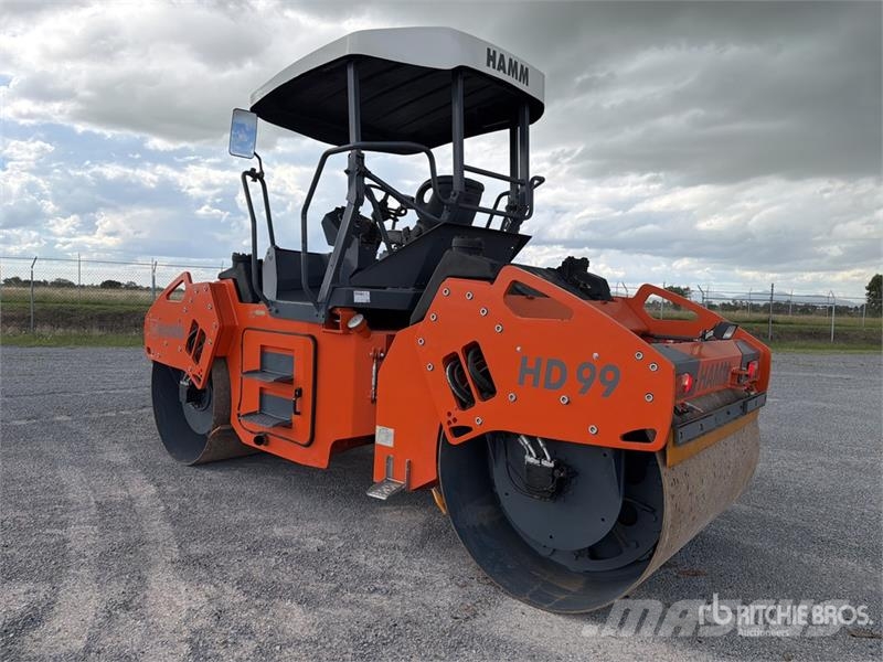 Hamm HD99 Rodillo Doble / Double Drum Roller Cilindri compactori dubli