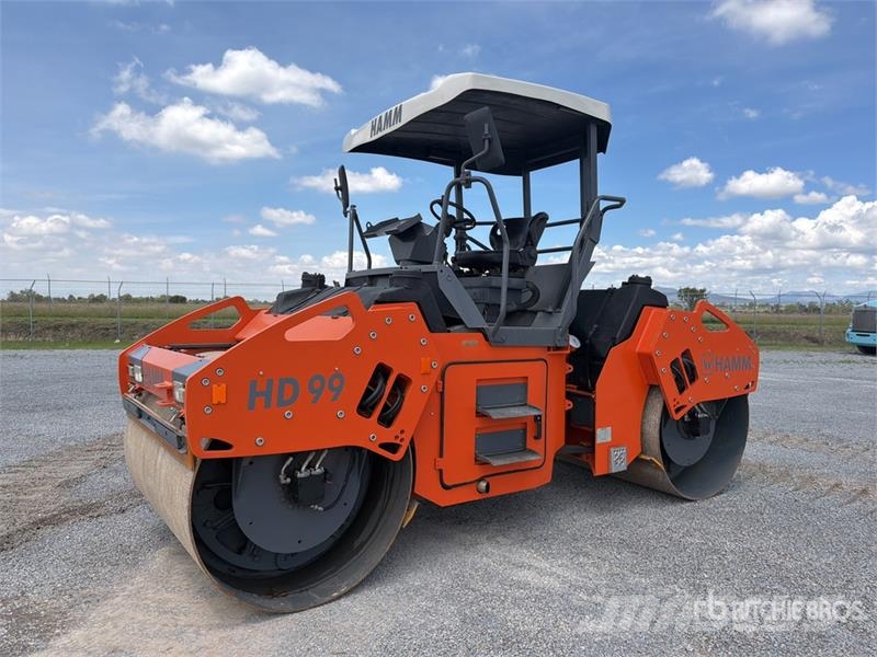Hamm HD99 Rodillo Doble / Double Drum Roller Tandemwalzen