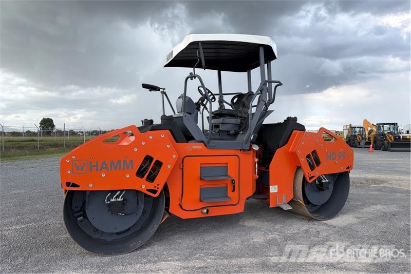 Hamm HD99 Rodillo Doble / Double Drum Roller Tandemwalzen