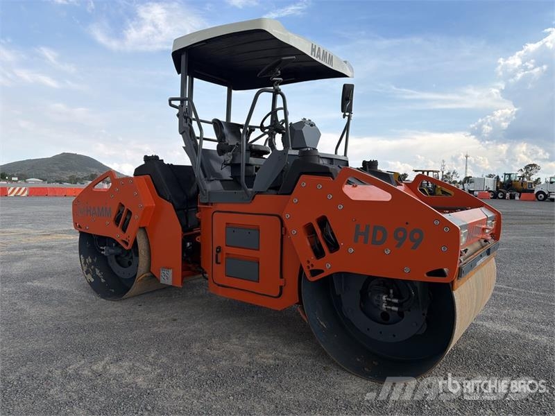 Hamm HD99 Rodillo Doble / Double Drum Roller Cilindri compactori dubli