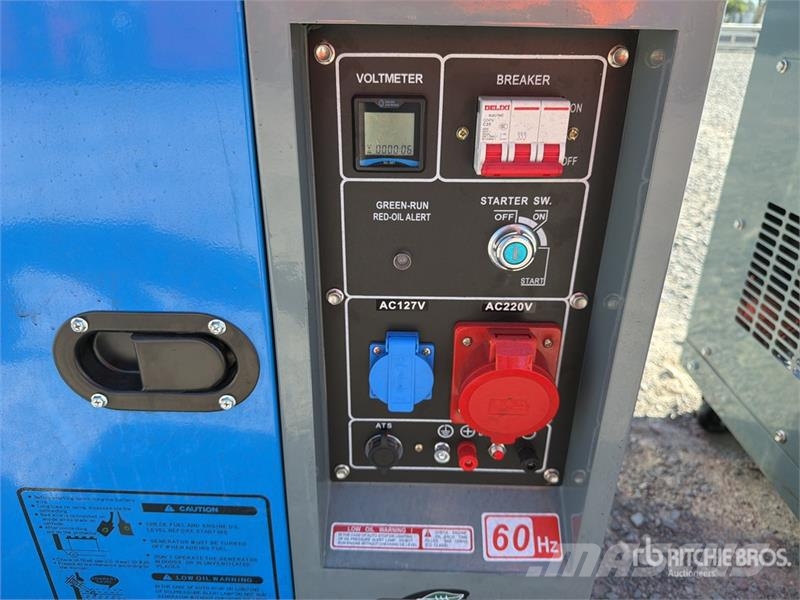  HDG10500SE-2 10.5 kVA Mobile Planta de Luz (Sin Us Generadores diésel