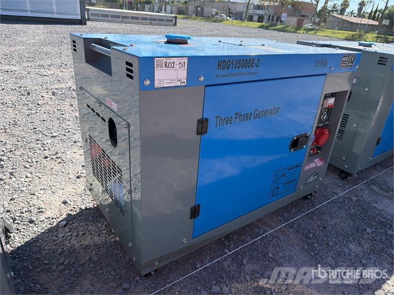  HDG10500SE-2 10.5 kVA Mobile Planta de Luz (Sin Us Generadores diésel