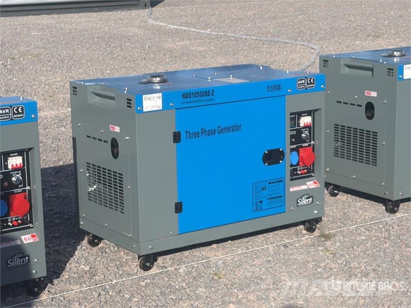 HDG10500SE-2 10.5 kVA Mobile Planta de Luz (Sin Us Diesel Generatoren
