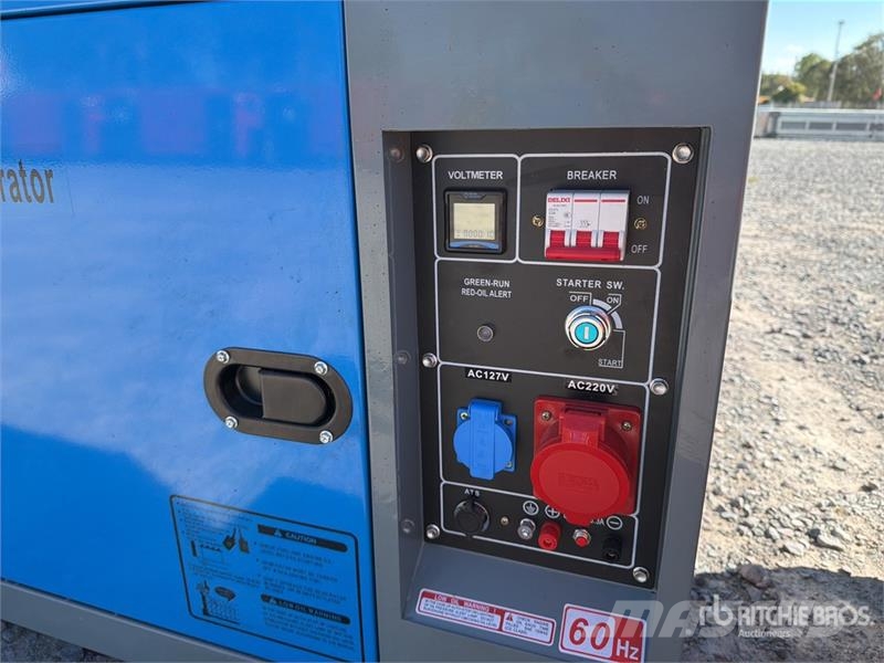  HDG10500SE-2 10.5 kVA Mobile Planta de Luz (Sin Us Generadores diésel