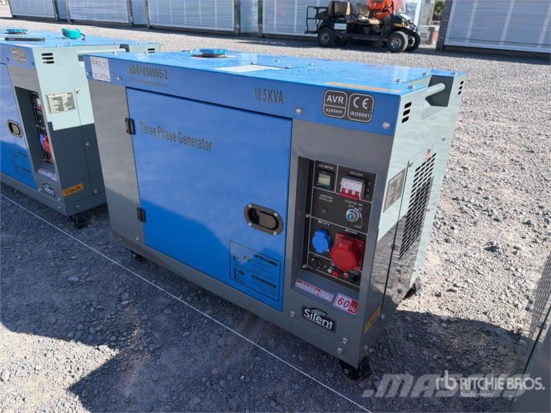  HDG10500SE-2 10.5 kVA Mobile Planta de Luz (Sin Us Generadores diésel