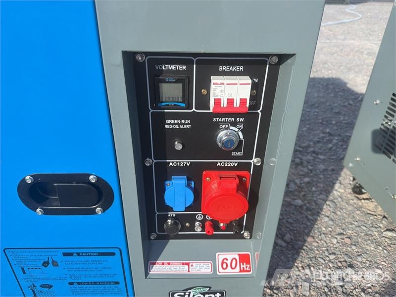 HDG10500SE-2 10.5 kVA Mobile Planta de Luz (Sin Us Diesel Generatoren