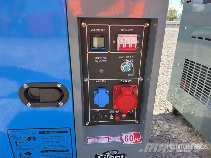 HDG10500SE-2 10.5 kVA Mobile Planta de Luz (Sin Us Dízel áramfejlesztők