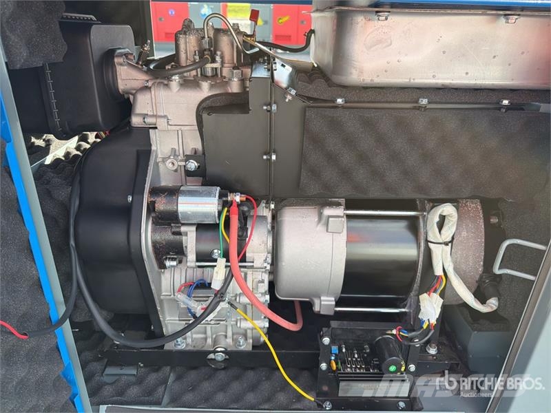HDG11500SE-3 12.5 kVA Mobile Planta de Luz (Sin Us Diesel Generatoren