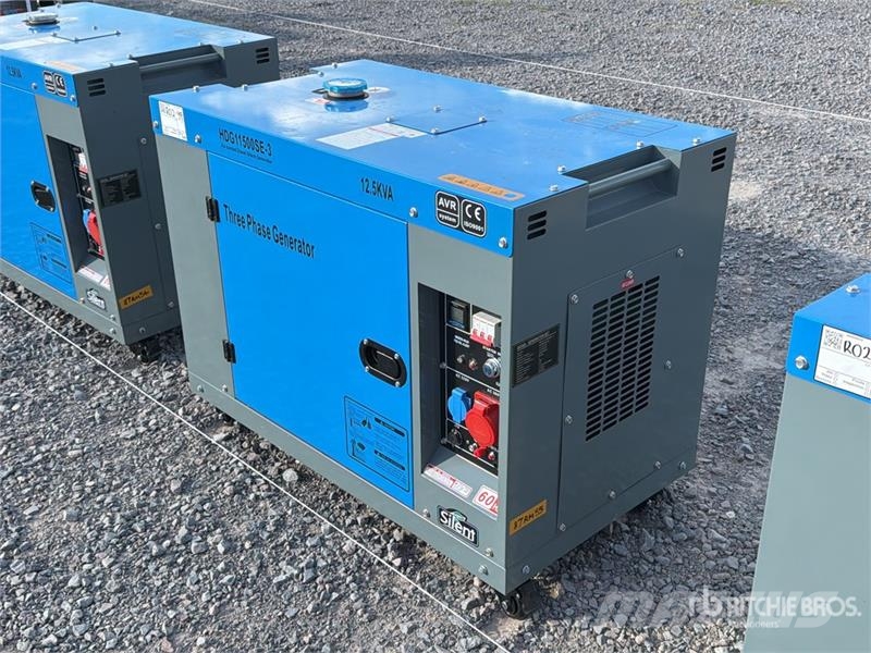 HDG11500SE-3 12.5 kVA Mobile Planta de Luz (Sin Us Diesel Generatoren